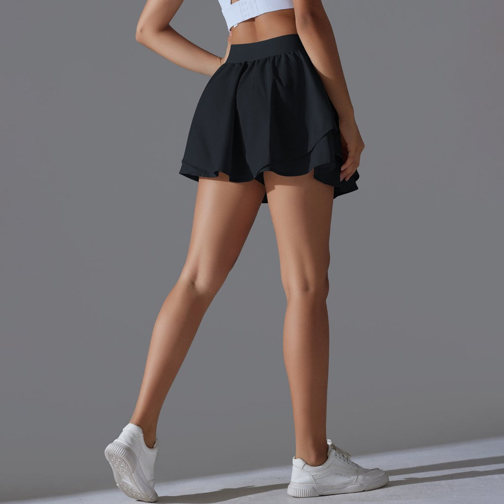 Womens Casual Tennis 93%Nylon 7%Spandex Skirts Y-7034 print logo 33