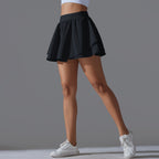 Womens Casual Tennis 93%Nylon 7%Spandex Skirts Y-7034 print logo 37