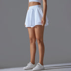 Womens Casual Tennis 93%Nylon 7%Spandex Skirts Y-7034 print logo 25