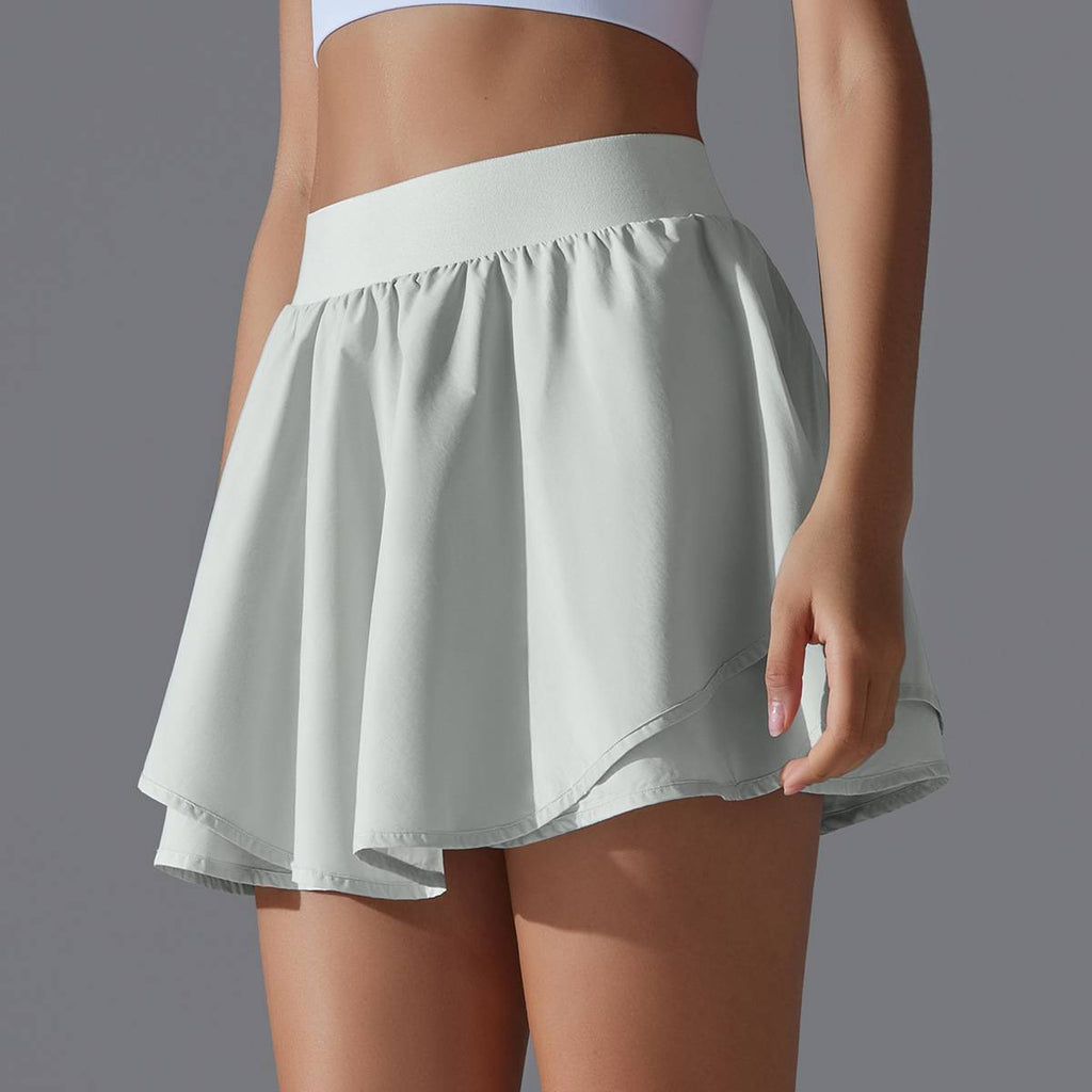 Womens Casual Tennis 93%Nylon 7%Spandex Skirts Y-7034 print logo 70