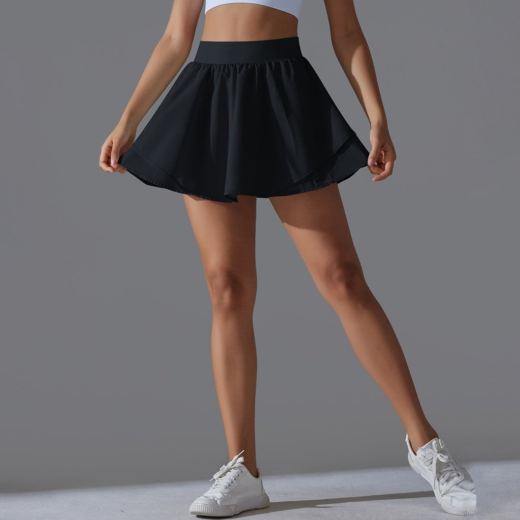 Womens Casual Tennis 93%Nylon 7%Spandex Skirts Y-7034 print logo 39