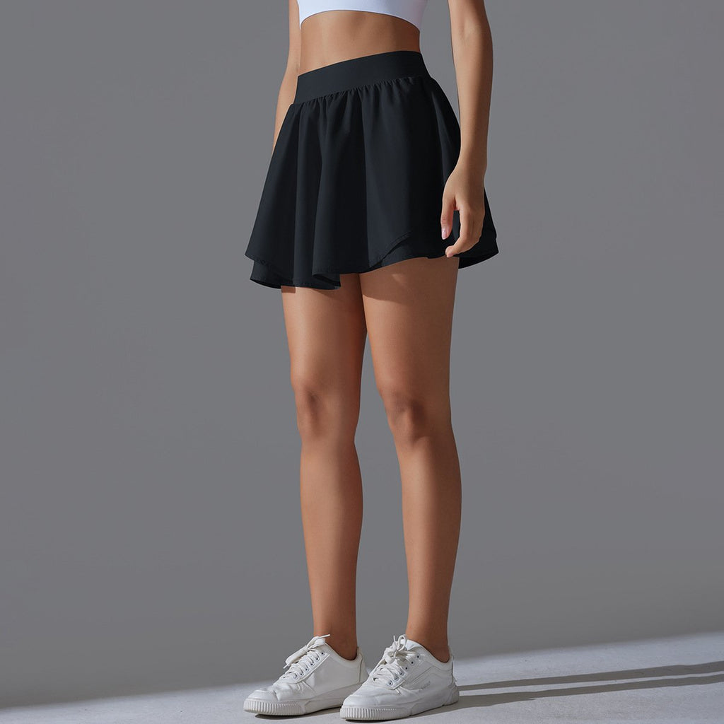 Womens Casual Tennis 93%Nylon 7%Spandex Skirts Y-7034 print logo 31