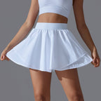 Womens Casual Tennis 93%Nylon 7%Spandex Skirts Y-7034 print logo 24