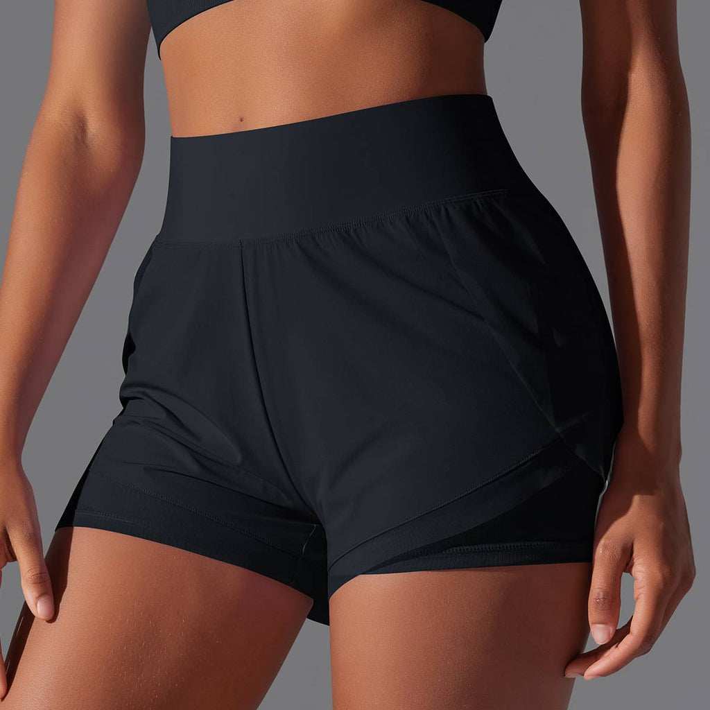 Womens Casual Sports  93%Nylon 7%acrylic Shorts Y-7037 print logo 41