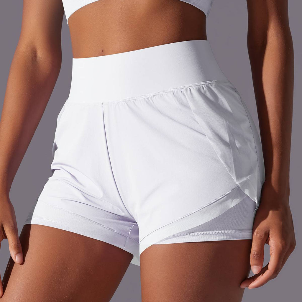Womens Casual Sports  93%Nylon 7%acrylic Shorts Y-7037 print logo 13