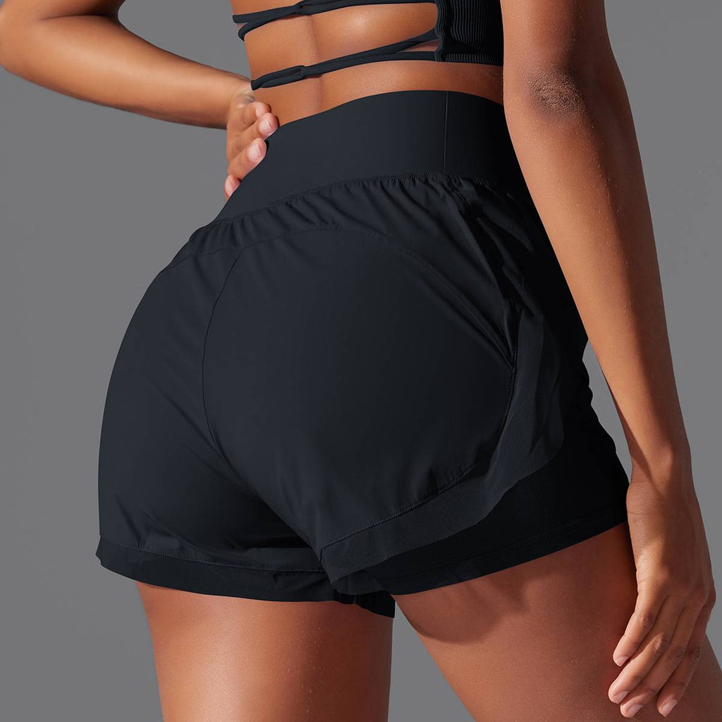 Womens Casual Sports  93%Nylon 7%acrylic Shorts Y-7037 print logo 43