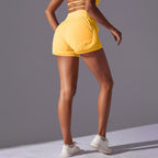 Womens Casual Sports  93%Nylon 7%acrylic Shorts Y-7037 print logo 11