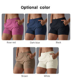 Womens Workout Running 75% nylon 25%spande Shorts Y-7045 print logo 13