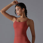 Womens Sports Activewear 80%Nylon 20%Spandex Tank Top Y-7052 print logo 51
