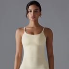 Womens Sports Activewear 80%Nylon 20%Spandex Tank Top Y-7052 print logo 63