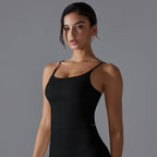 Womens Sports Activewear 80%Nylon 20%Spandex Tank Top Y-7052 print logo 44