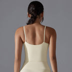 Womens Sports Activewear 80%Nylon 20%Spandex Tank Top Y-7052 print logo 65