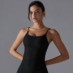 Womens Sports Activewear 80%Nylon 20%Spandex Tank Top Y-7052 print logo 42