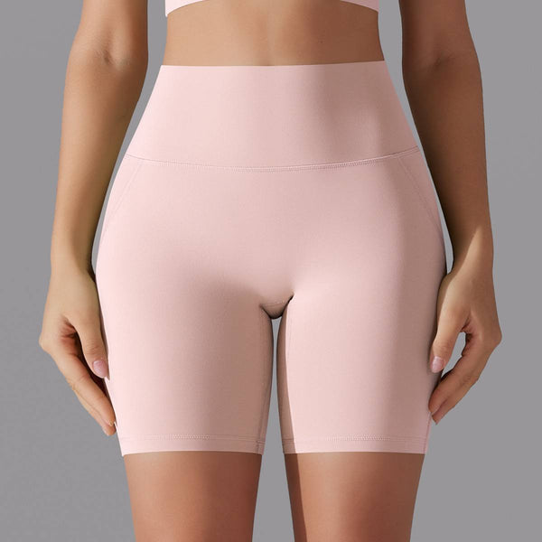 Womens Sports Workout 80% nylon 20%spandex Shorts Y-7054 print logo 1