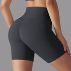Womens Sports Workout 80% nylon 20%spandex Shorts Y-7054 print logo 13