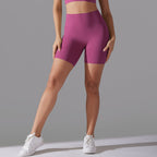 Womens Sports Workout 80% nylon 20%spandex Shorts Y-7054 print logo 41