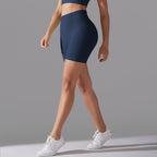 Womens Sports Workout 80% nylon 20%spandex Shorts Y-7054 print logo 61