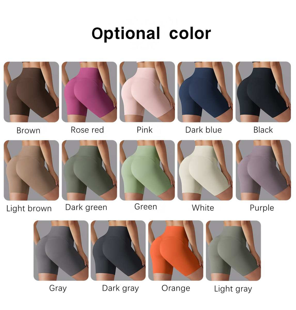 Womens Sports Workout 80% nylon 20%spandex Shorts Y-7054 print logo 25
