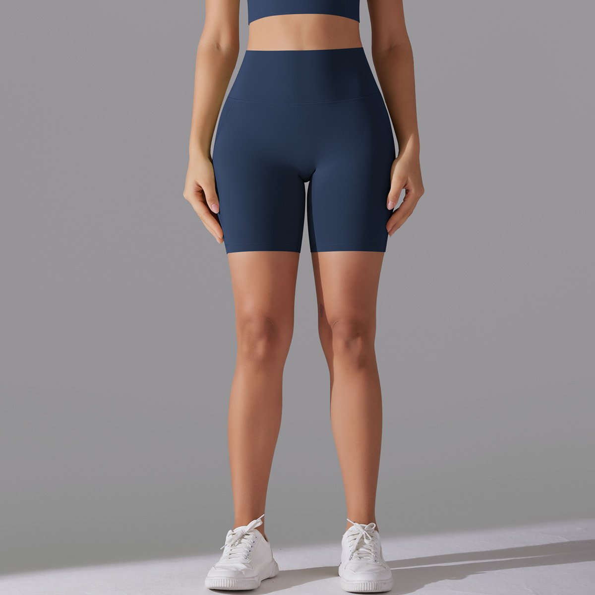Womens Sports Workout 80% nylon 20%spandex Shorts Y-7054 print logo 54