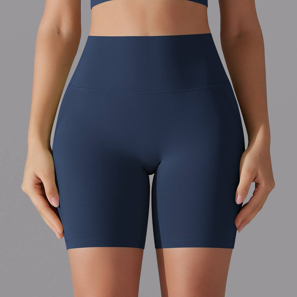 Womens Sports Workout 80% nylon 20%spandex Shorts Y-7054 print logo 62