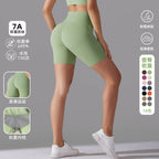 Womens Sports Workout 80% nylon 20%spandex Shorts Y-7054 print logo 18