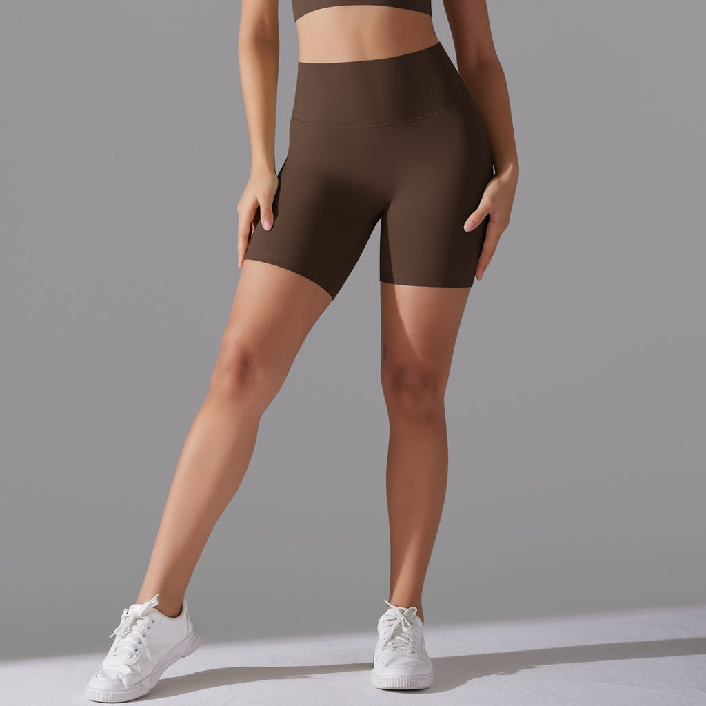 Womens Sports Workout 80% nylon 20%spandex Shorts Y-7054 print logo 31