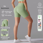 Womens Sports Workout 80% nylon 20%spandex Shorts Y-7054 print logo 19