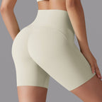 Womens Sports Workout 80% nylon 20%spandex Shorts Y-7054 print logo 11