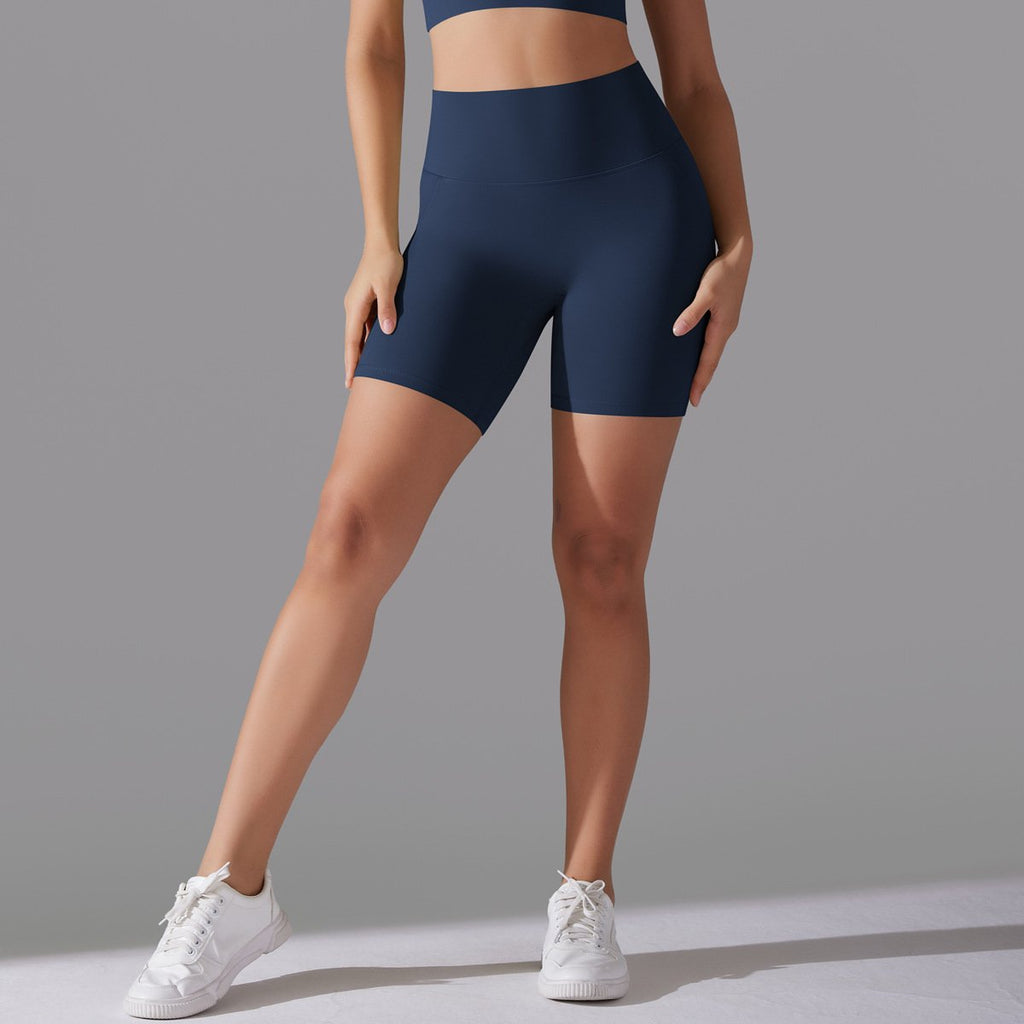 Womens Sports Workout 80% nylon 20%spandex Shorts Y-7054 print logo 59