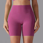 Womens Sports Workout 80% nylon 20%spandex Shorts Y-7054 print logo 44