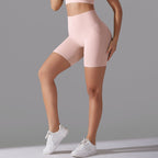 Womens Sports Workout 80% nylon 20%spandex Shorts Y-7054 print logo 52