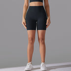 Womens Sports Workout 80% nylon 20%spandex Shorts Y-7054 print logo 64