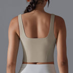 Womens Fitness Workout 80%Nylon 20%Spandex Tank Top Y-7058 print logo 53