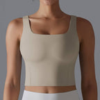 Womens Fitness Workout 80%Nylon 20%Spandex Tank Top Y-7058 print logo 54