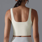 Womens Fitness Workout 80%Nylon 20%Spandex Tank Top Y-7058 print logo 71