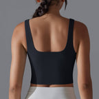 Womens Fitness Workout 80%Nylon 20%Spandex Tank Top Y-7058 print logo 43