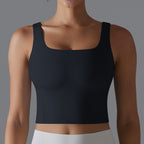 Womens Fitness Workout 80%Nylon 20%Spandex Tank Top Y-7058 print logo 44