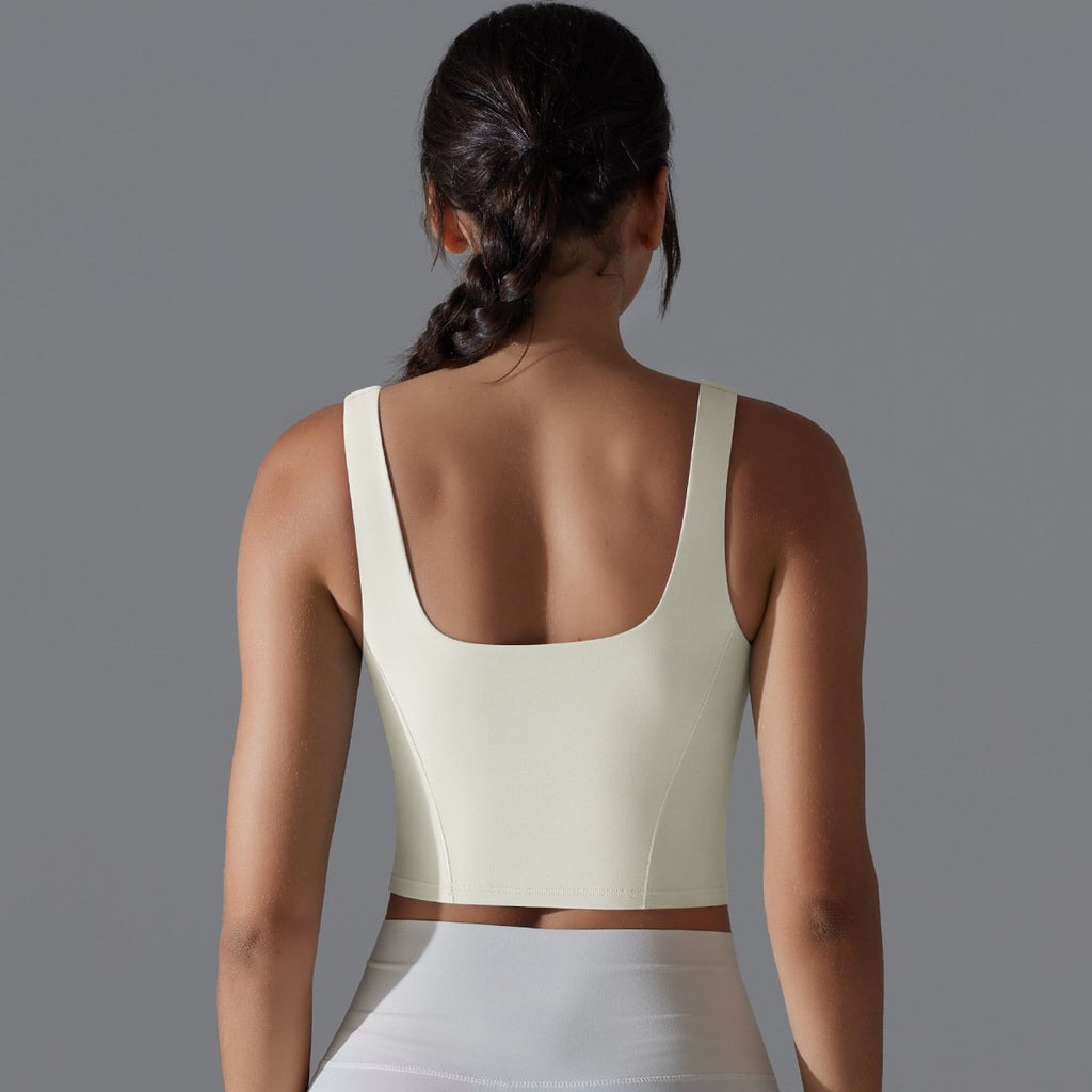 Womens Fitness Workout 80%Nylon 20%Spandex Tank Top Y-7058 print logo 68