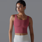 Womens Fitness Workout 80%Nylon 20%Spandex Tank Top Y-7058 print logo 60
