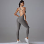 Womens Yoga Sportswear 80% nylon 20% spandex Jumpsuit Y-7065 print logo 79