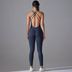 Womens Yoga Sportswear 80% nylon 20% spandex Jumpsuit Y-7065 print logo 27