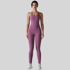 Womens Yoga Sportswear 80% nylon 20% spandex Jumpsuit Y-7065 print logo 1