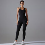 Womens Yoga Sportswear 80% nylon 20% spandex Jumpsuit Y-7065 print logo 39