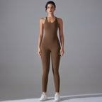 Womens Yoga Sportswear 80% nylon 20% spandex Jumpsuit Y-7065 print logo 15