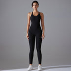 Womens Yoga Sportswear 80% nylon 20% spandex Jumpsuit Y-7065 print logo 35