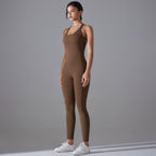 Womens Yoga Sportswear 80% nylon 20% spandex Jumpsuit Y-7065 print logo 16