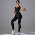 Womens Yoga Sportswear 80% nylon 20% spandex Jumpsuit Y-7065 print logo 44