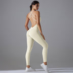 Womens Yoga Sportswear 80% nylon 20% spandex Jumpsuit Y-7065 print logo 72