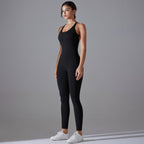 Womens Yoga Sportswear 80% nylon 20% spandex Jumpsuit Y-7065 print logo 36