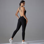 Womens Yoga Sportswear 80% nylon 20% spandex Jumpsuit Y-7065 print logo 40